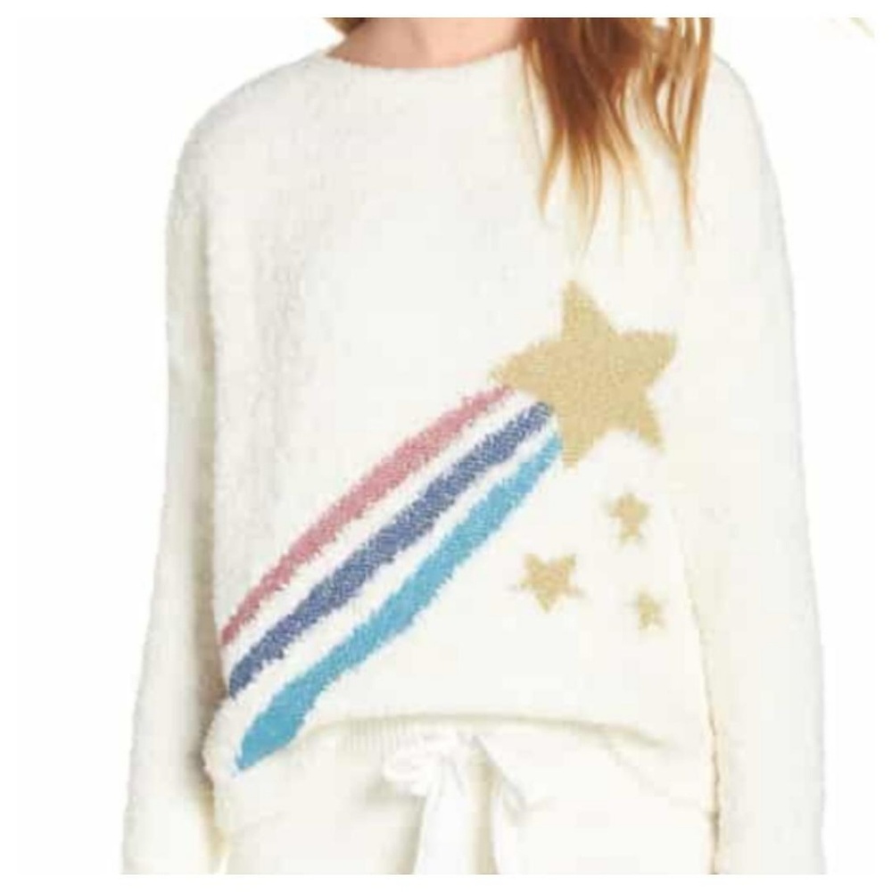 Make +Model Fuzzy Crop Sweater
